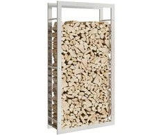 Stovas malkoms, 80x28x154 cm, nerūdijantis plienas