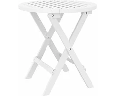 Sulankstomas sodo staliukas, 46cm, akacijos medienos masyvas