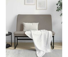 Suoliukas, taupe spalvos, 100x75x76cm, audinys