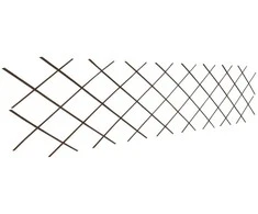Treliažo sienelės, 5 vnt., 180x60cm, gluosnis