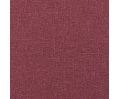 Trivietė sofa, raudonojo vyno spalvos, 180cm, audinys