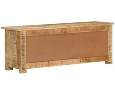 TV staliukas Televizoriaus spintelė, 110x30x40cm, neapdorota mango mediena