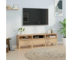 TV staliukas Televizoriaus spintelė, ąžuolo, 150x30x44,5cm, apdirbta mediena