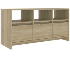 TV staliukas Televizoriaus spintelė, ąžuolo, 102x37,5x52,5cm, mediena