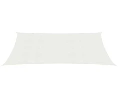 Uždanga nuo saulės, baltos spalvos, 2x3m, HDPE, 160g/m²