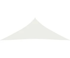 Uždanga nuo saulės, baltos spalvos, 6x6x6m, HDPE, 160g/m²