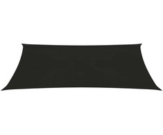 Uždanga nuo saulės, juodos spalvos, 4x6m, HDPE, 160g/m²