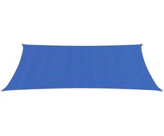Uždanga nuo saulės, mėlynos spalvos, 2x5m, HDPE, 160g/m²