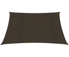 Uždanga nuo saulės, rudos spalvos, 4,5x4,5m, HDPE, 160g/m²