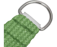 Uždanga nuo saulės, šviesiai žalia, 3x4x4m, HDPE, 160g/m²