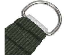 Uždanga nuo saulės, tamsiai žalia, 3x3x4,2m, HDPE, 160g/m²