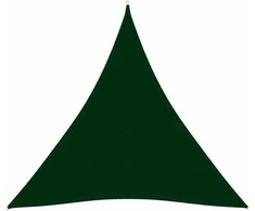 Uždanga nuo saulės, tamsiai žalia,4,5x4,5x4,5m,oksfordo audinys