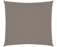 Uždanga nuo saulės, taupe, 6x6m, oksfordo audinys, kvadratinė