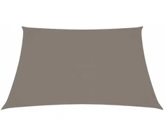 Uždanga nuo saulės, taupe, 6x6m, oksfordo audinys, kvadratinė