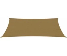 Uždanga nuo saulės, taupe spalvos, 2,5x4,5m, HDPE, 160g/m²