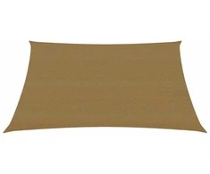 Uždanga nuo saulės, taupe spalvos, 5x5m, HDPE, 160g/m²