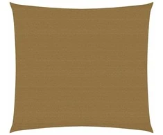Uždanga nuo saulės, taupe spalvos, 5x5m, HDPE, 160g/m²