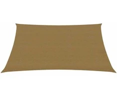 Uždanga nuo saulės, taupe spalvos, 5x6m, HDPE, 160g/m²