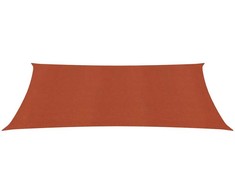 Uždanga nuo saulės, terakota spalvos, 5x6m, HDPE, 160g/m²