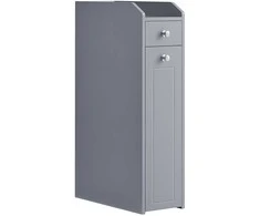 Vasagle Badezimmerschrank mit Schubladen für Toilettenpapier schmal