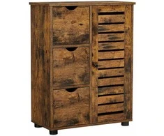 Songmics Vasagle Industriestil Badschrank mit Tür