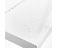 Songmics Vasagle Sieninė lentyna 80 cm balta