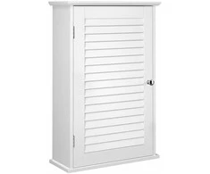 Songmics Vasagle Wandschrank baltas