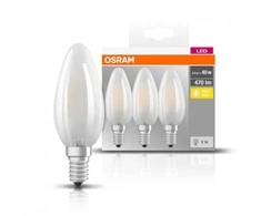 LED lempa Osram B11, 4W, E14, 2700K, 470lm