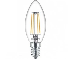 LED lemputės PHILIPS, E14, B35, 2700 K, 4,3W (=40W), 470 lm, NON-DIM, 3 vnt.