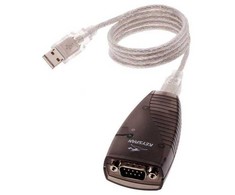 USB kabelis Eaton Eaton Tripp Lite serijos Keyspan didelės spartos USB į nuoseklųjį adapteris - Nuorodų adapteriai - USB - RS-232 - Juodas