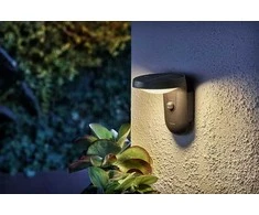 „Philips Tyla UE“ LED lauko sieninis šviestuvas, 3000 K antracito spalvos, IP44