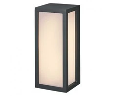 Sieninis lauko šviestuvas LEDVANCE ENDURA RADO, IP65, E27, max 18 W, tamsiai pilkos sp., h25 cm