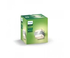 Lampa sufitowa Signify Philips Shovel lampa ścienna exkl LM 1x9,5W nerūdijantis plienas