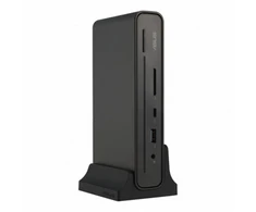 Asus | DC300 trijų ekranų USB-C dokas | 90XB08CN-BDS090 | DisplayPort jungčių kiekis: 1 | HDMI jungčių kiekis: 1 | Ethernet LAN