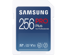 SAMSUNG PRO Plus SD atminties kortelė 256 GB 160 MB/s***