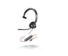 Ausinės HP Polimerinis „Blackwire 3310 Mono USB-C HS + USB-C/A“