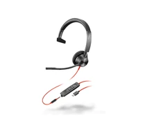 Ausinės HP POLY BW 3315 USB-C HS +3.5MMP - +USB-C/A