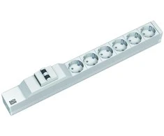 Bachmann BACHMANN 19 lizdas 6x įžemintas kontaktas 1x automatinis jungiklis, 2 m