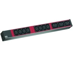 „Bachmann BACHMANN IT PDU ALU 1HE“ 8x C13 3x C19, maitinimo kabelis su C20 kištuku