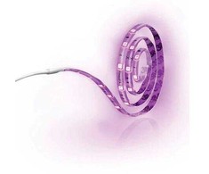 Banda LED RGB Philips myLiving, 17W, 220-240V, 260 lm, lumina albasicolor (2700-6500K), IP20, cu variator si comutator, 5 metri