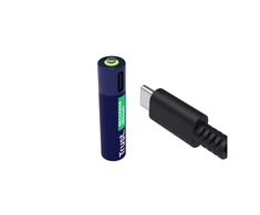 BATTERY RECH. LI-ION AAA/500MAH USB-C 4PACK 25671 TRUST