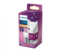 Philips D2D LED lemputė 60W A60 E27 WW FR ND SRT4