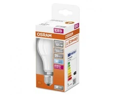 Osram 9W LED lemputė CLASSIC A, E27, baltos matinės sp., 4000K