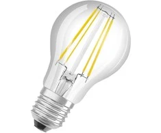 Osram 3,8W LED lemputė, E27, skaidri, 3000K