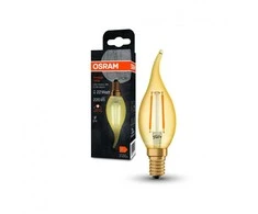 Osram 2,5W LED lemputė VINTAGE 1906, E14, aukso sp., 2400K