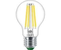 LED lemputė PHILIPS ULTRA EFFICIENT, E27, A60, 4W(=60W), 4000K, 840lm, 210l/W, CL UE SRT4