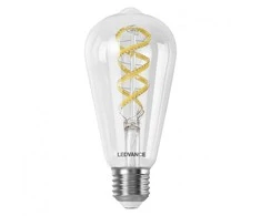 Ledvance 4,8W LED lemputė SMART WiFi, E27, RGBTW, ST64, 320°, dimeriuojama
