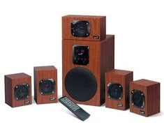 Kompiuterio kolonėlės KYE 31730015400 Genius Speakers SW-HF5.1 4500 II, juodas