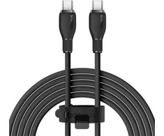 Baseus Pudding Series USB-C Cable - USB-C 100W 1.2m - Juodas