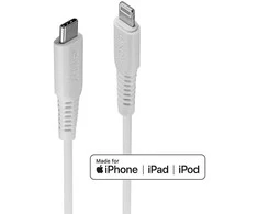 USB Kabelis - LINDY USB Type C į Lightning Laidas, M/M, 480Mbps, 1 m, Baltas